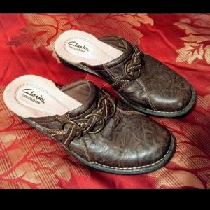 Clarks leather shoes